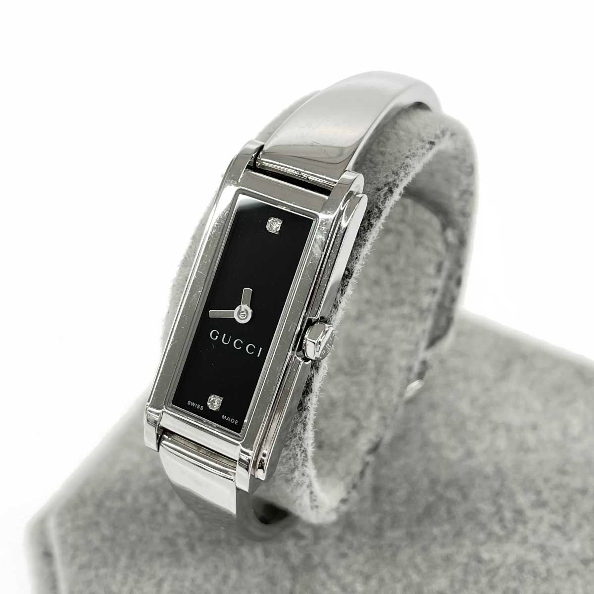 GUCCI グッチ 腕時計 スイス製/レクタングル/2針/クォーツ 109