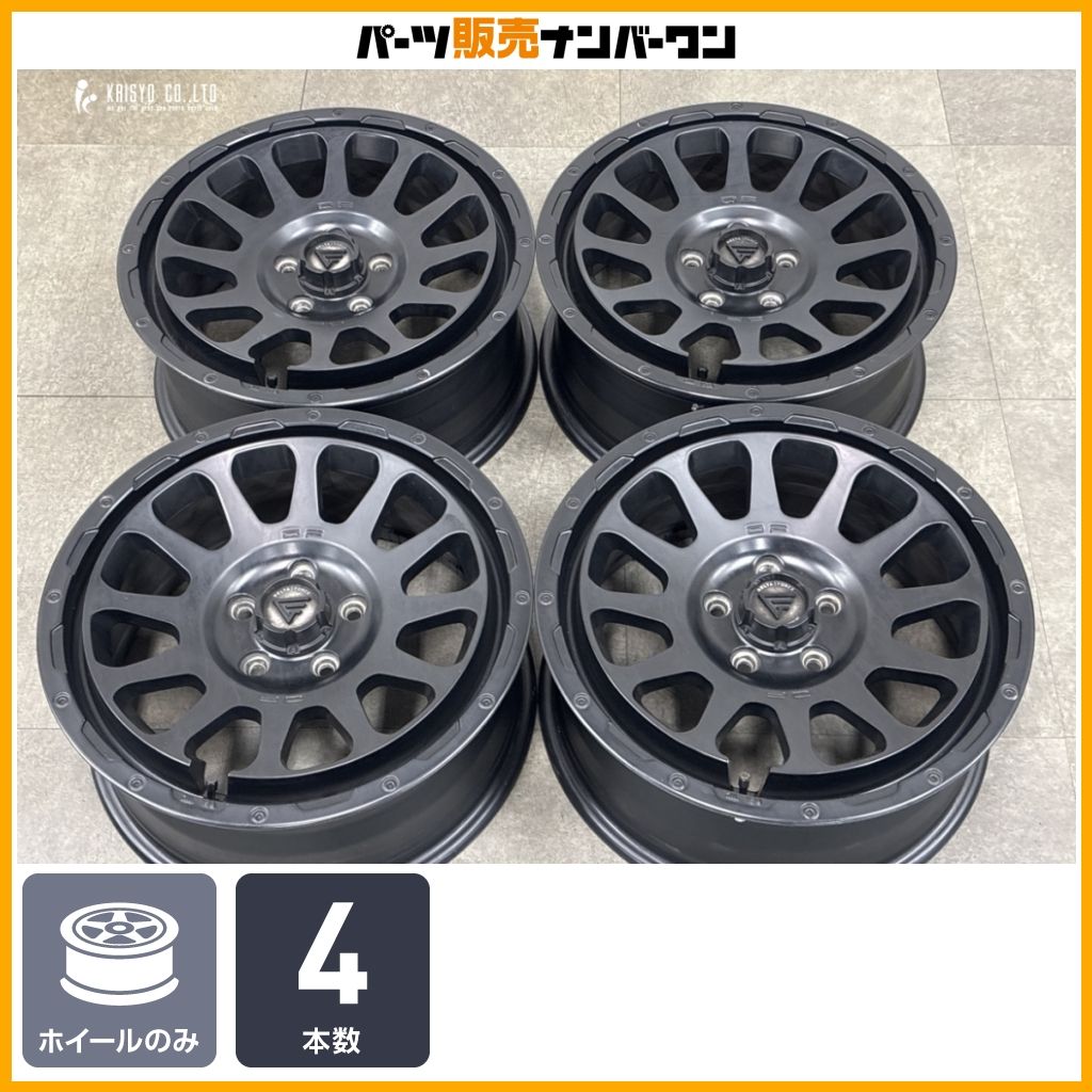 【人気ホイール】DELTA FORCE OVAL 17in 7J +32 PCD114.3 4本セット デルタフォース オーバル ハリアー RAV4 デリカD5 エクストレイル