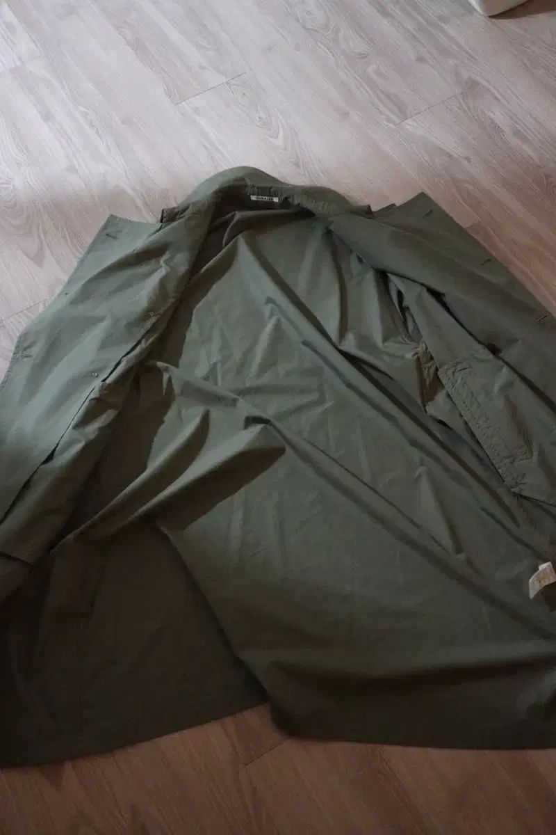 オーラリー FINX POLYESTER BIG TRENCH 5 size オーラリー FINX POLYESTER BIG TRENCH 5 size