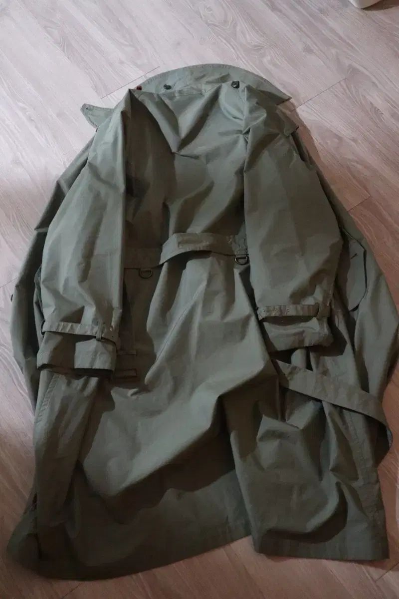 オーラリー FINX POLYESTER BIG TRENCH 5 size オーラリー FINX POLYESTER BIG TRENCH 5 size