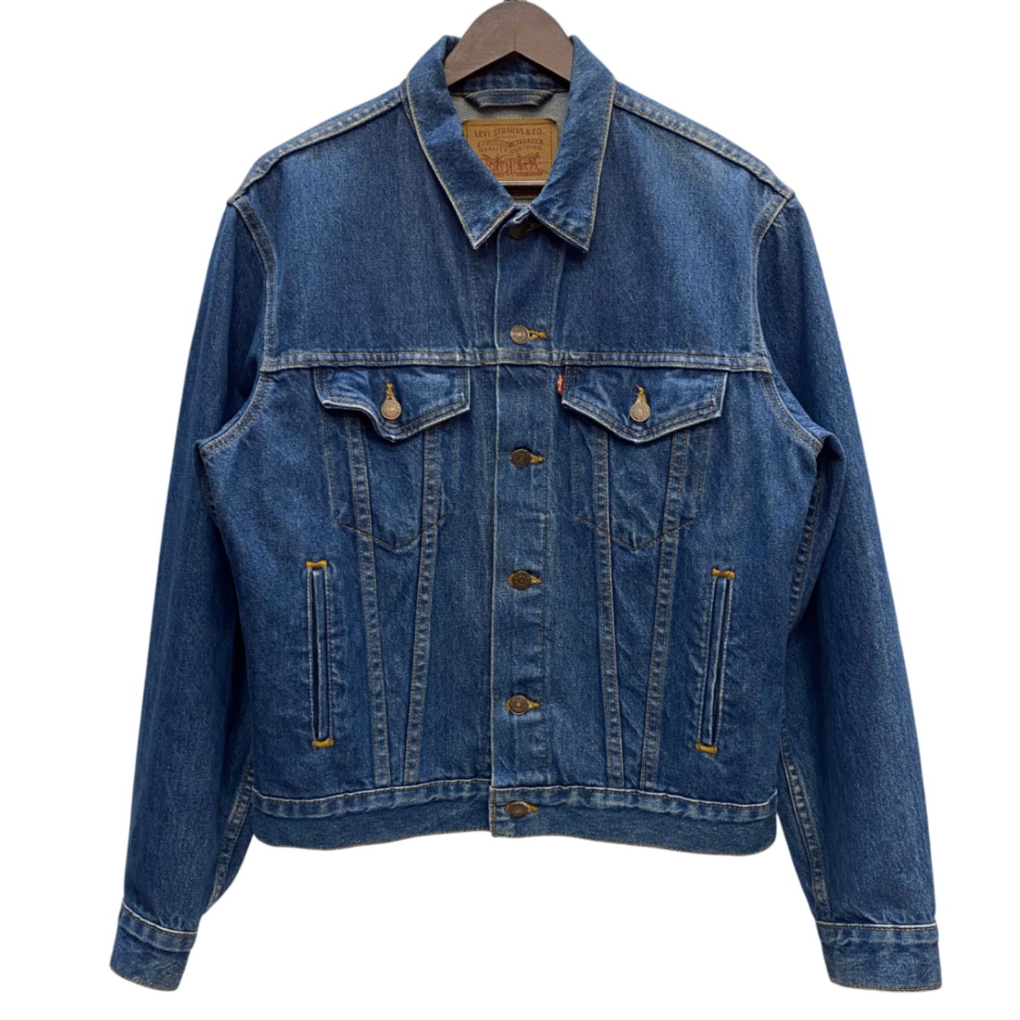 リーバイス Levi's 90's 70506 USA製 デニムジャケット ジャケット ブルー 38サイズ 201MT-5909 VB
