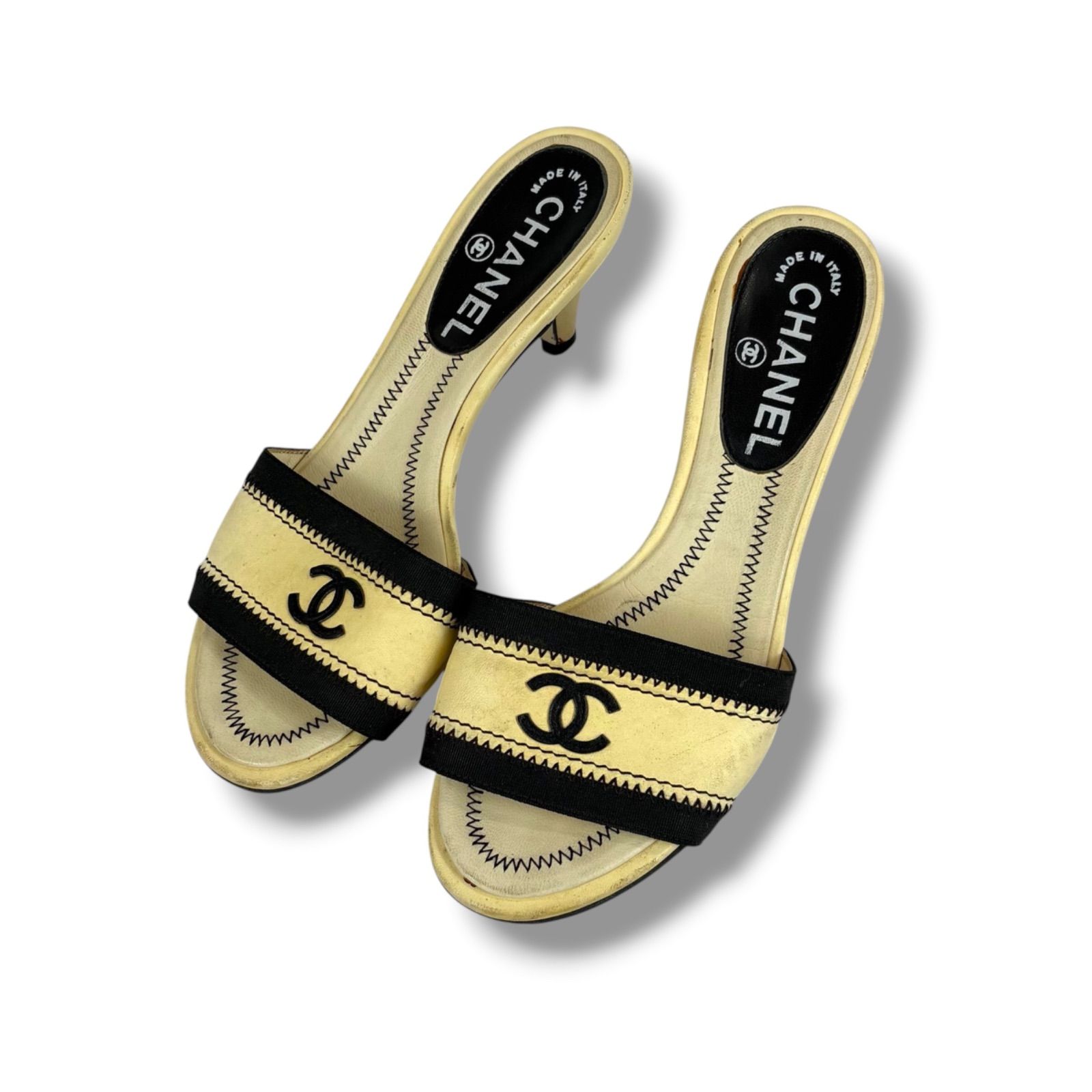 CHANEL シャネル ミュール サイズ36 シャネル CHANEL ココマーク 