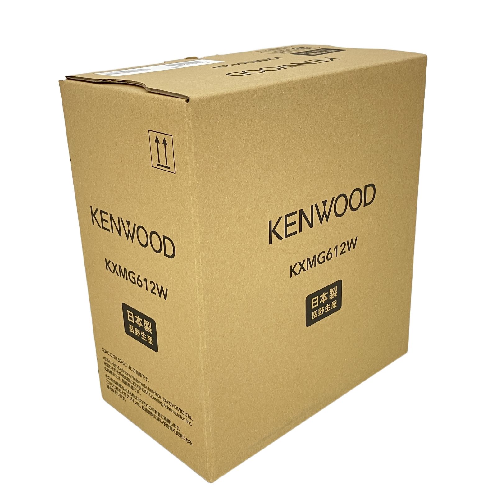 KENWOOD KXMG612W カーナビゲーション 未使用K11235984