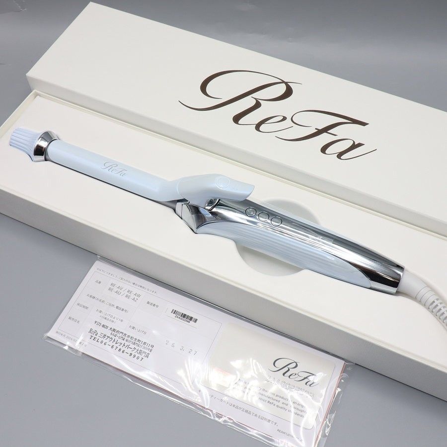 新品】MTG ReFa CURL IRON PRO 19 RE-AZ-02A ホワイト リファカール 