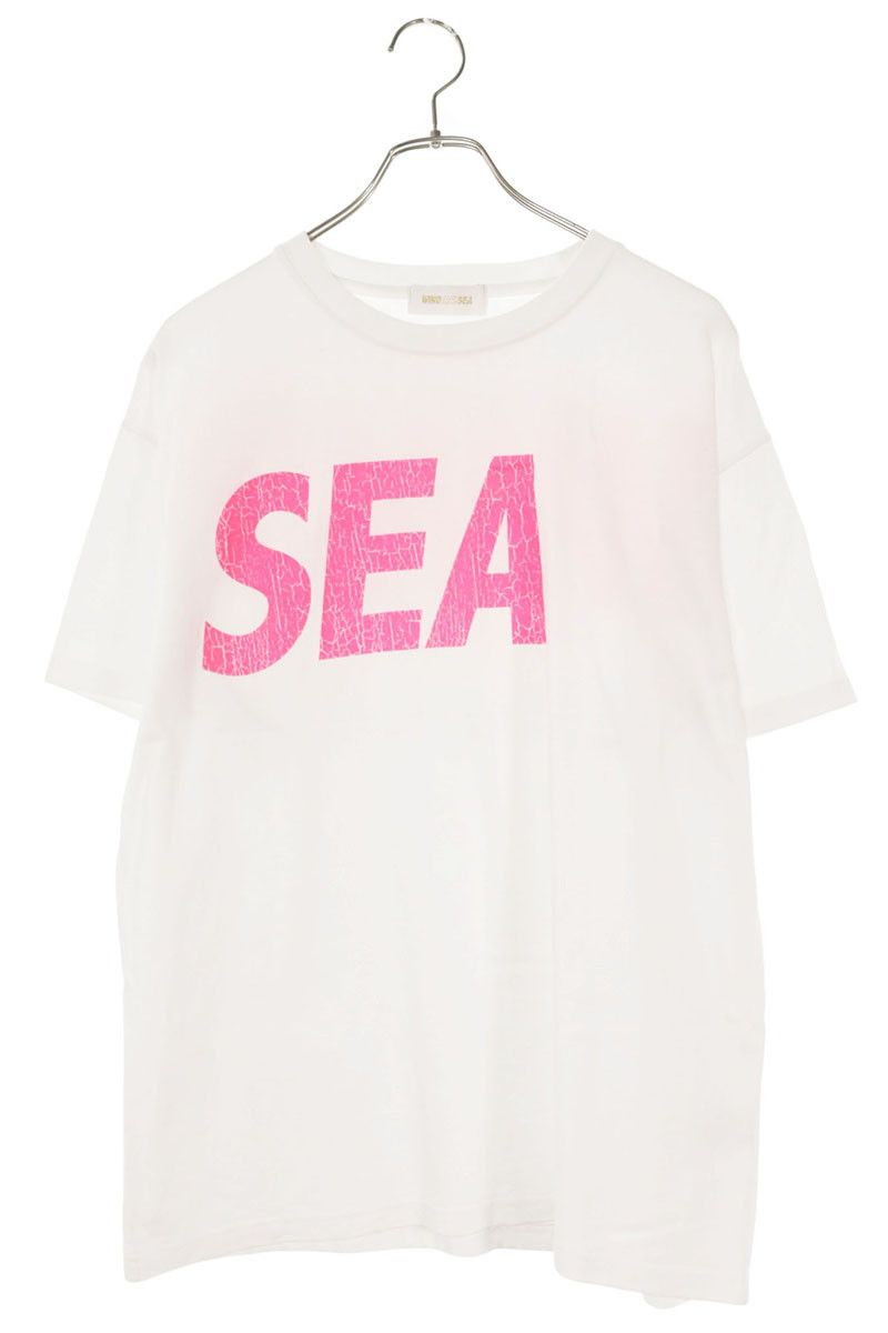 ウィンダンシー WDS-O-SEA-23-Q4-CS-03 ロゴプリントTシャツ メンズ S