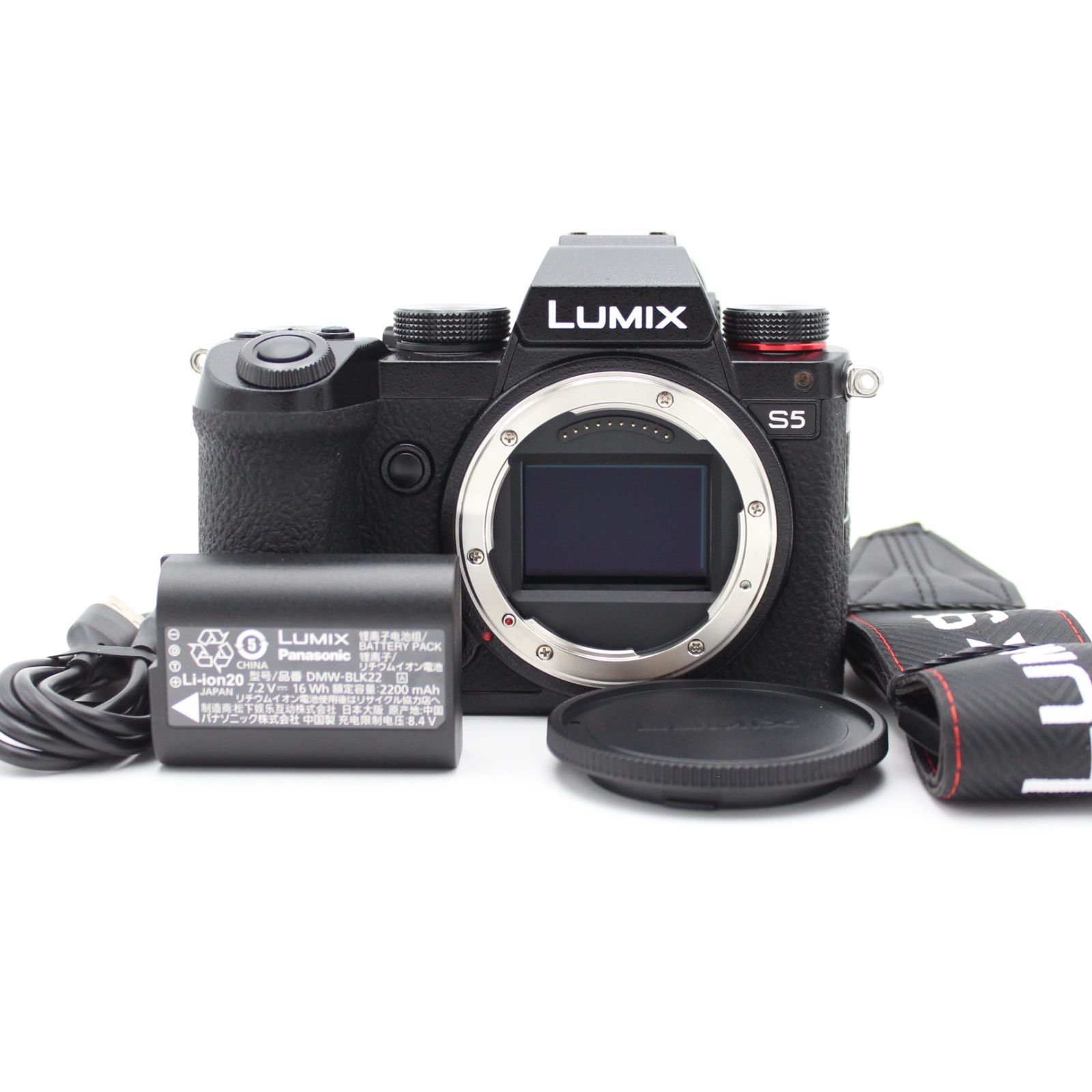 ショット数2206！□ほぼ新品□ PANASONIC フルサイズ ミラーレス一眼