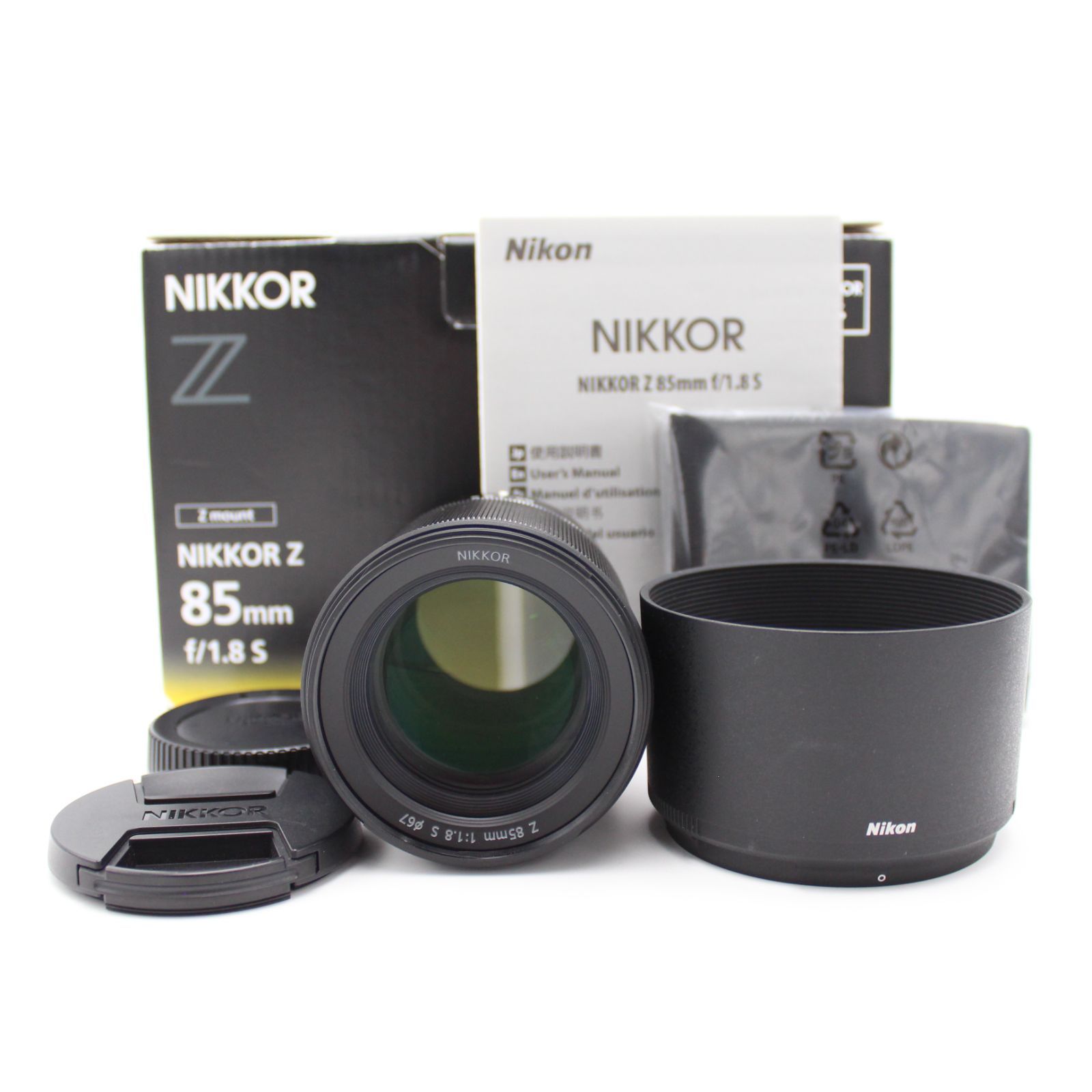 ■ほぼ新品■ NIKON NIKKOR Z 85mm f/1.8S Zマウント フルサイズ対応 Sライン ♯12413