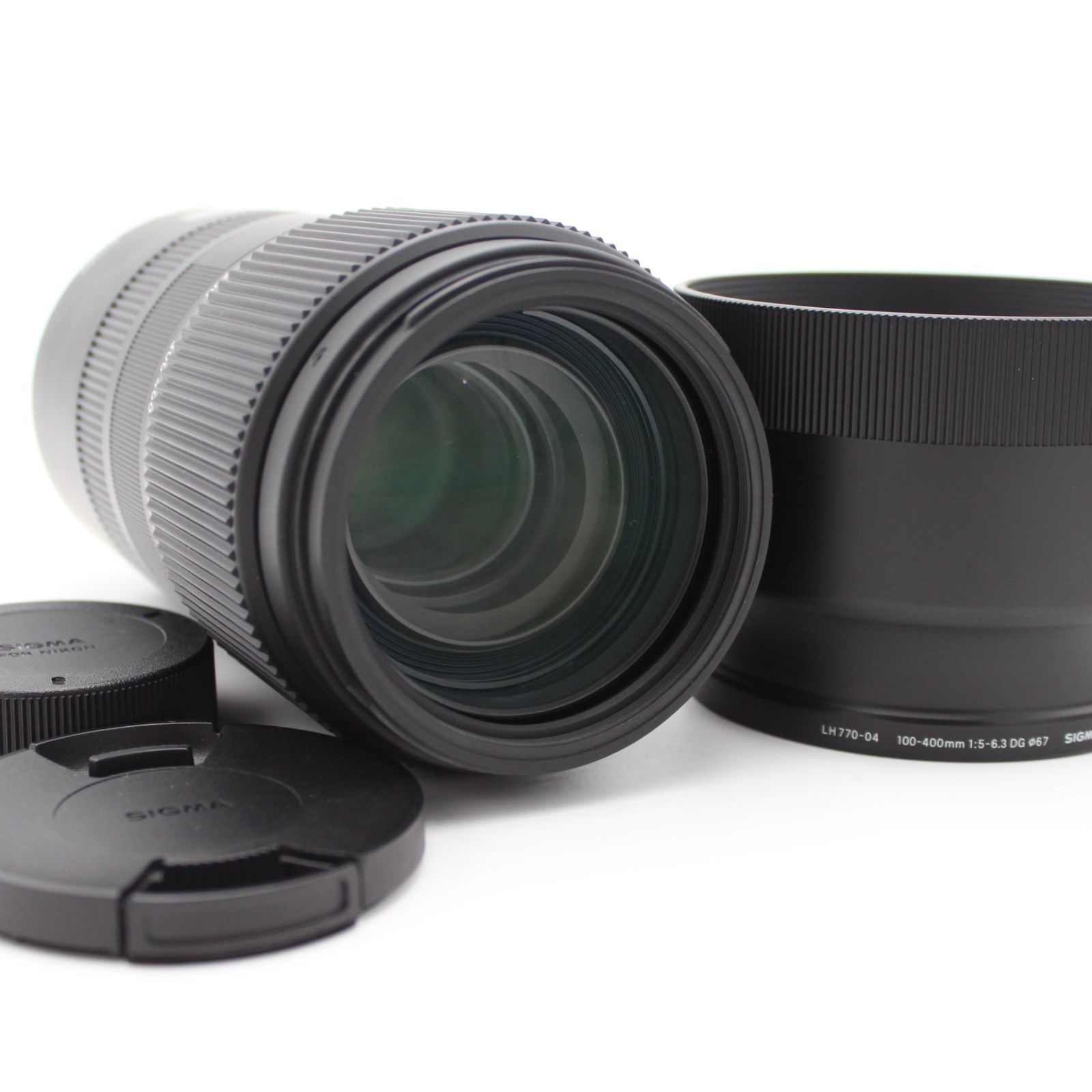 ■ほぼ新品■ SIGMA シグマ Nikon Fマウント レンズ 100-400mm F5-6.3 DG OS HSM Contemporary ♯12411