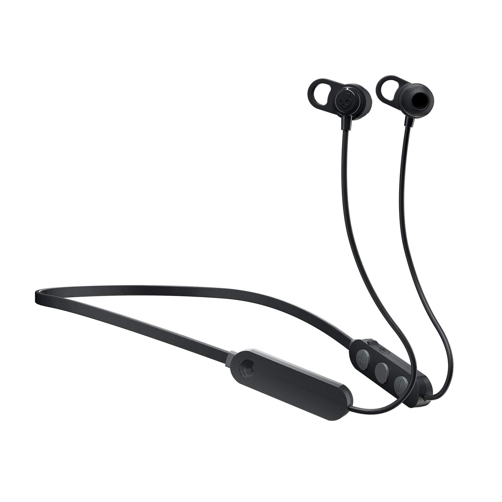 Skullcandy 公式ストア Jib+ Wireless ワイヤレスイヤホン VGP 2019 金賞 Bluetooth 5.0 マイク付き スポーツ 耳掛け 最大6時間再 ネックバンド 生活防水 オリジナルステッカー付き(BLACK)