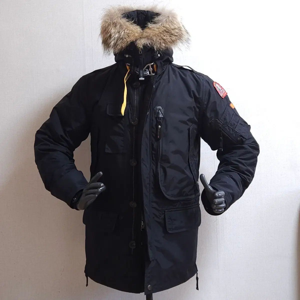 PARAJUMPERS ブラック ダウン アウター 105