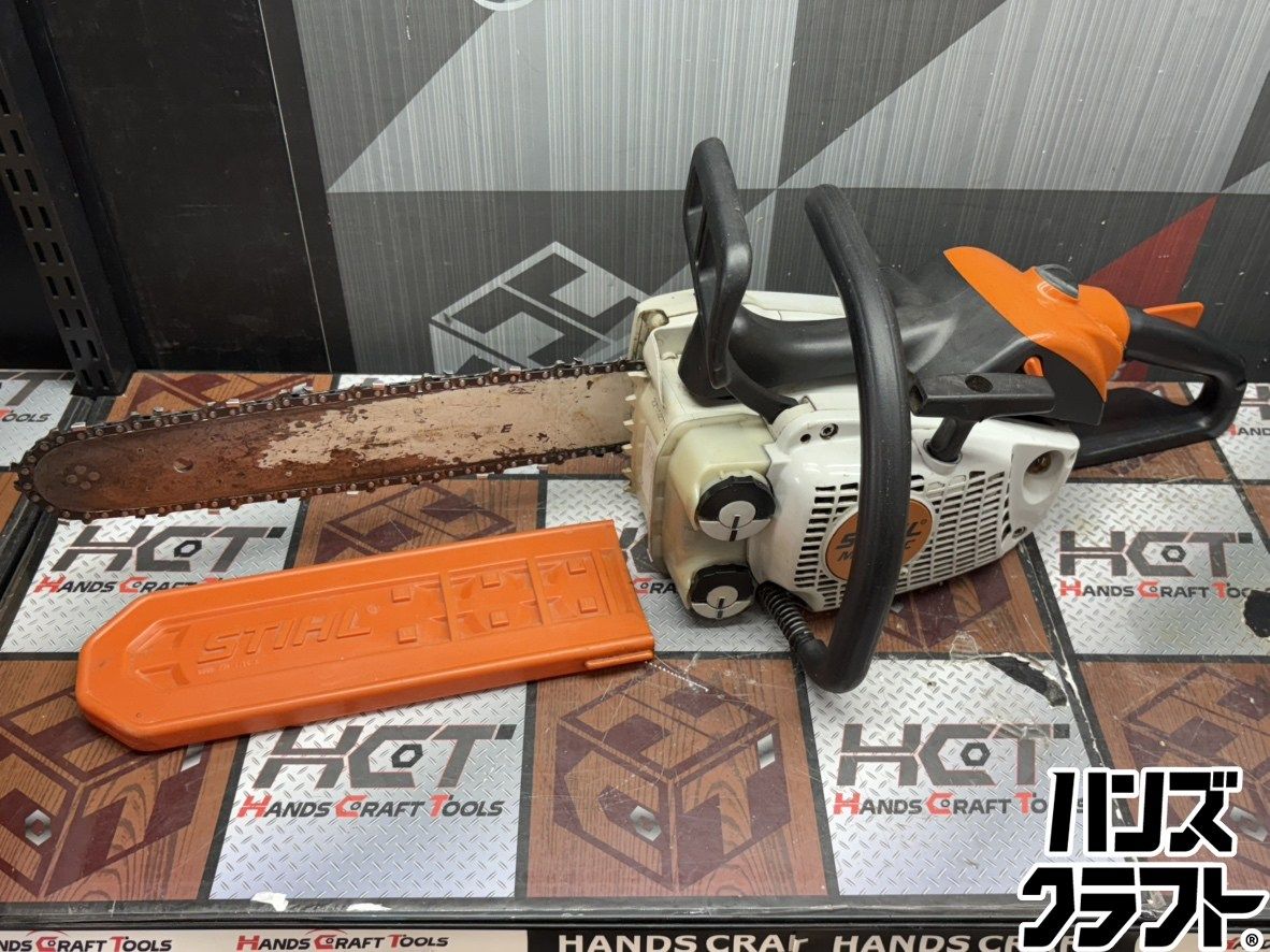 〇【送料無料】【中古】スチール STIHL MS190C チェーンソー 本体のみ 動作品 (沖縄・一部離島配送不可)【ハンズクラフト佐賀】