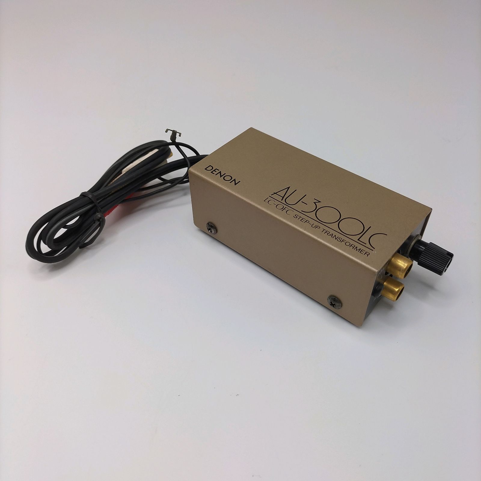 DENON AU-300LC MC昇圧トランス デノン レコード アナログオーディオ 現状品