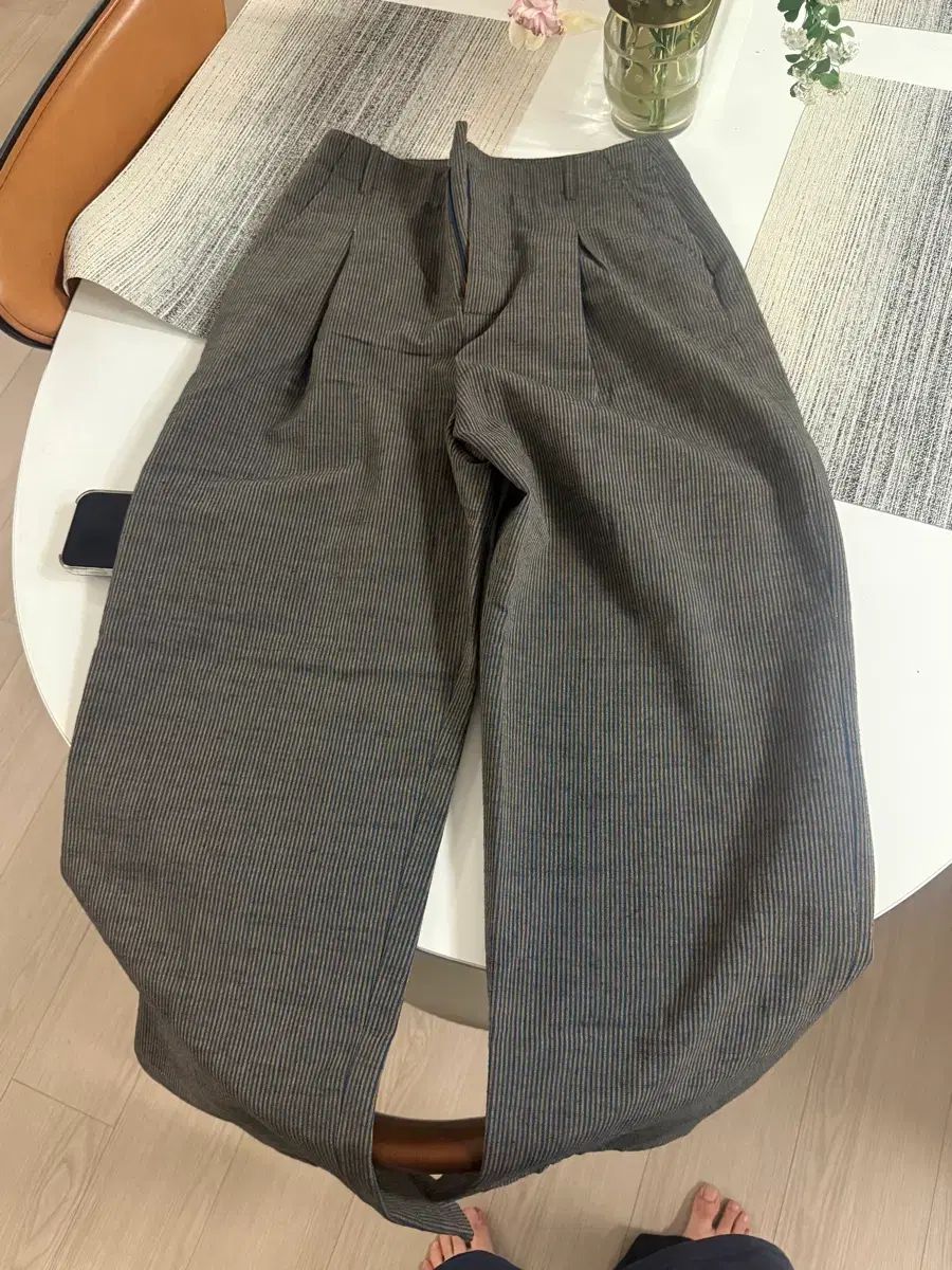 マッシモ ドゥッティ ストライプ パンツ 36 サイズ