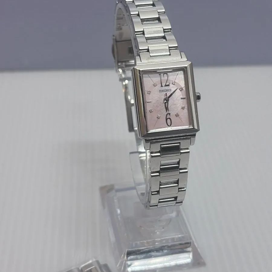 稼働品　SEIKO ルキア　腕時計　レディース　ピンク文字盤　クォーツ 165 SEIKO セイコー ルキア レディース腕時計 クォーツ ピンク文字盤
