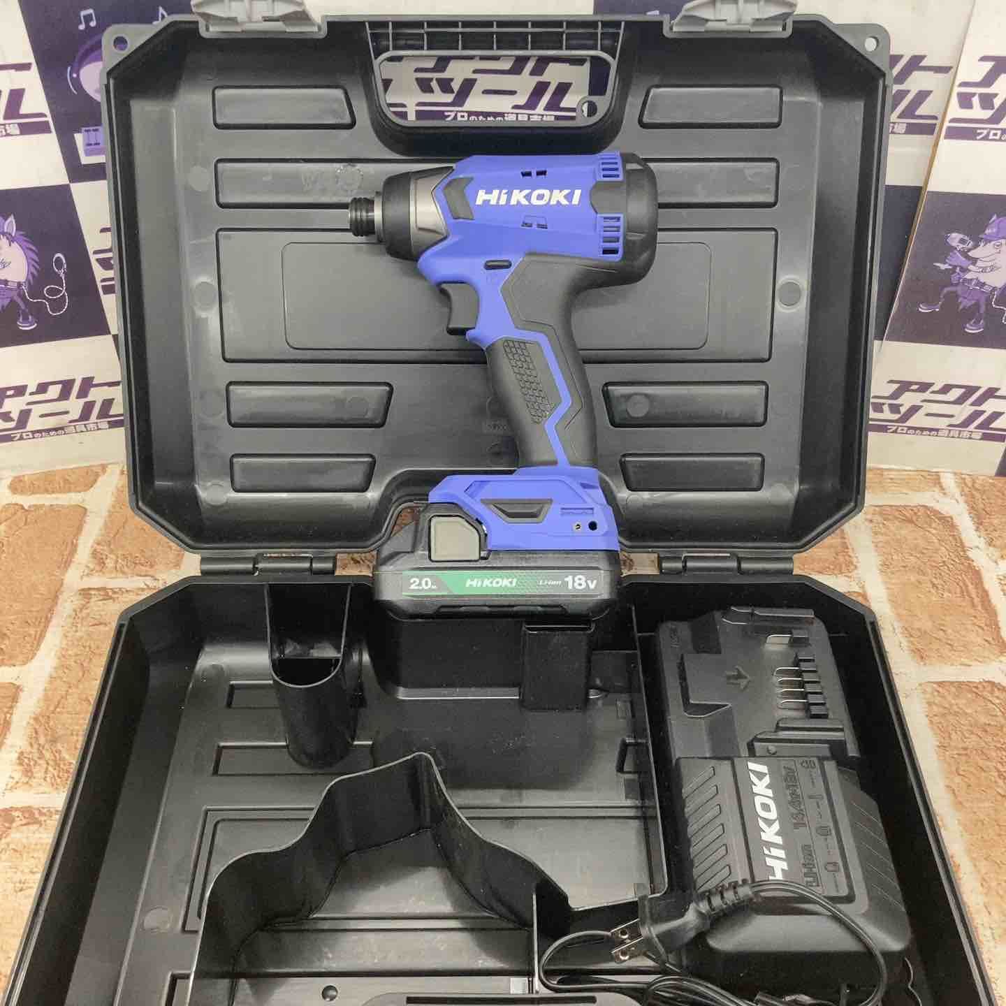 品】ハイコーキ(HIKOKI ※旧:日立工機) コードレスインパクトドライバ 