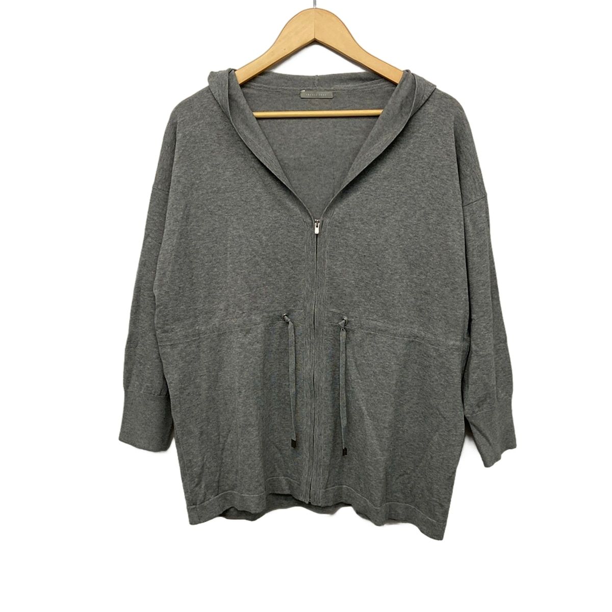 theory luxe(セオリーリュクス) パーカー サイズ038 M レディース美品 03-2203719 グレー ジップアップ/2022SS