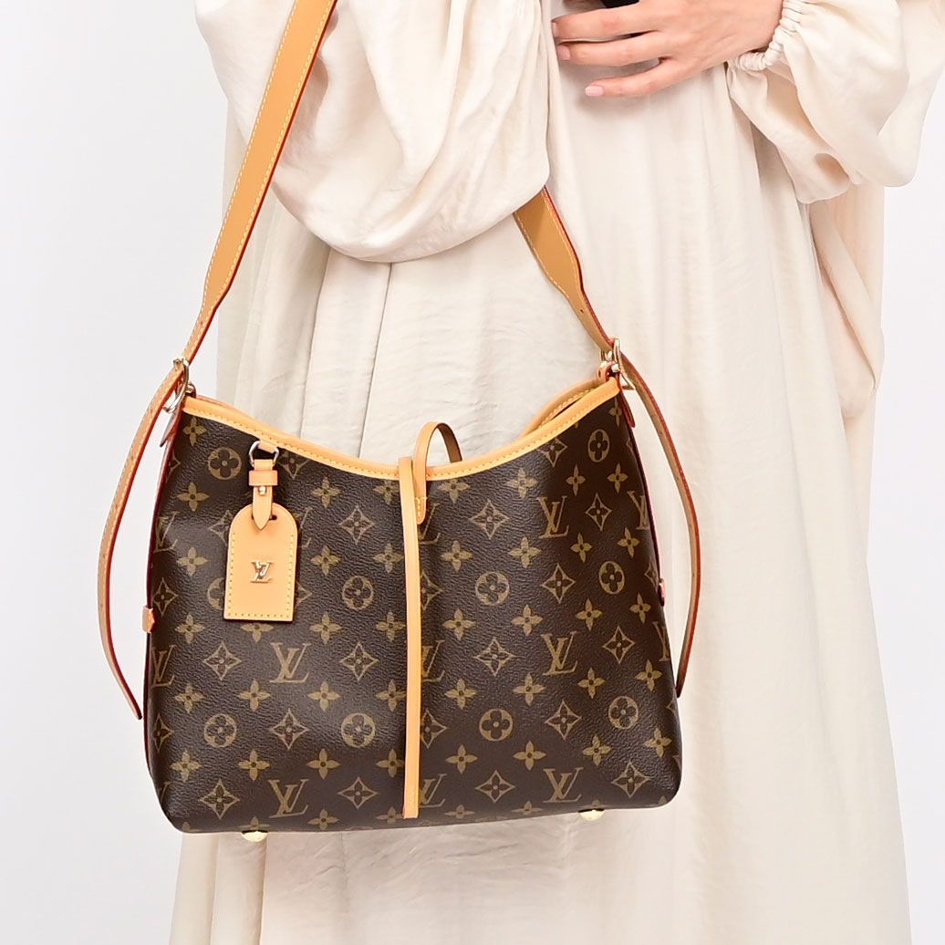 ルイ・ヴィトン・モノグラム LOUIS VUITTON キャリーオールNM PM M46203 ショルダーバッグ ブラウン / 250283【中古】 LOUIS VUITTON（ルイ・ヴィトン） ショルダーバッグ M46203 キャリー