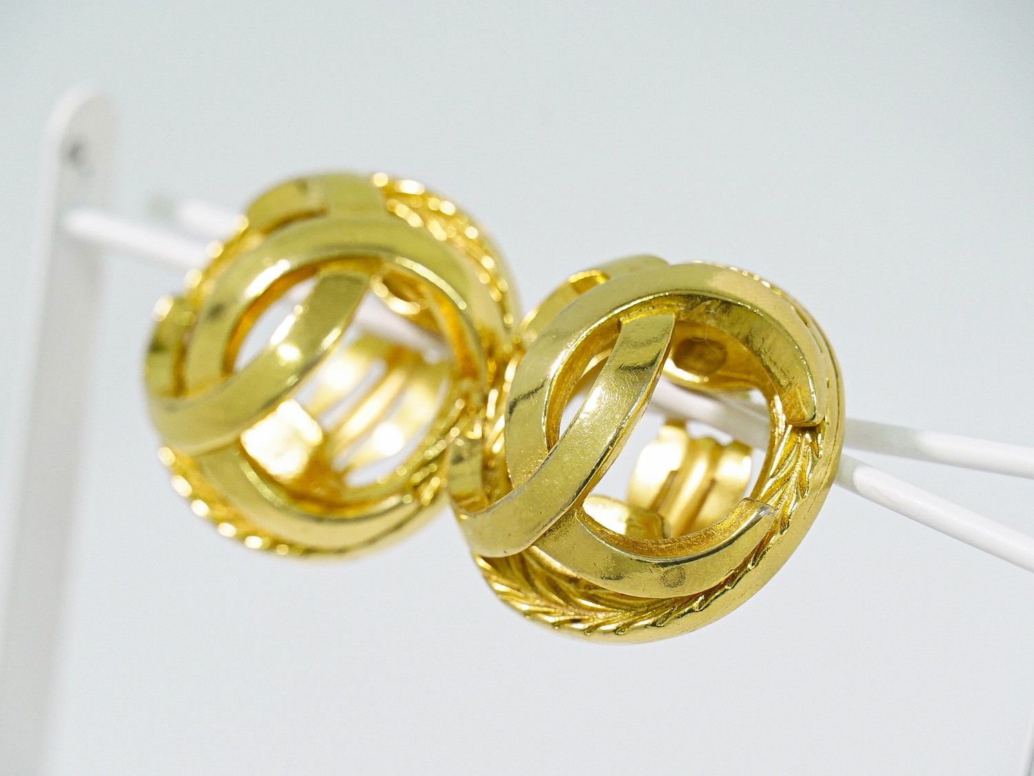 本物 シャネル CHANEL ココマーク イヤリング GP ゴールド メッキ Coco Mark アクセサリー ジュエリー 中古・ 本物 シャネル CHANEL ココマーク イヤリング GP ゴールド メッキ Coco Mark アクセサリー ジュエリー 中古・
