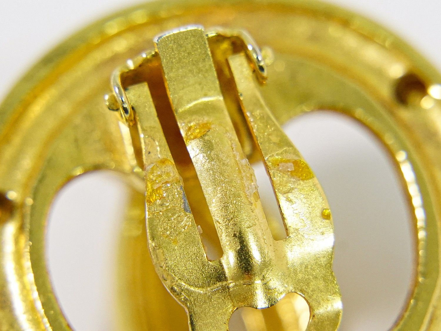 本物 シャネル CHANEL ココマーク イヤリング GP ゴールド メッキ Coco Mark アクセサリー ジュエリー 中古・ 本物 シャネル CHANEL ココマーク イヤリング GP ゴールド メッキ Coco Mark アクセサリー ジュエリー 中古・