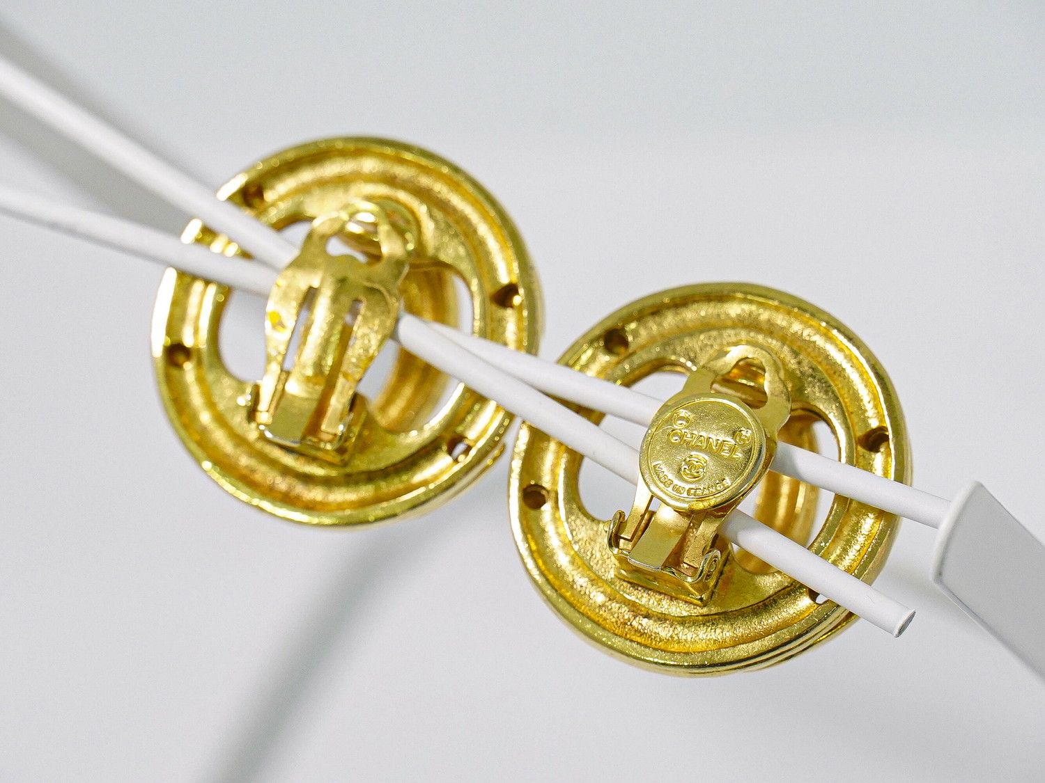 本物 シャネル CHANEL ココマーク イヤリング GP ゴールド メッキ Coco Mark アクセサリー ジュエリー 中古・ 本物 シャネル CHANEL ココマーク イヤリング GP ゴールド メッキ Coco Mark アクセサリー ジュエリー 中古・