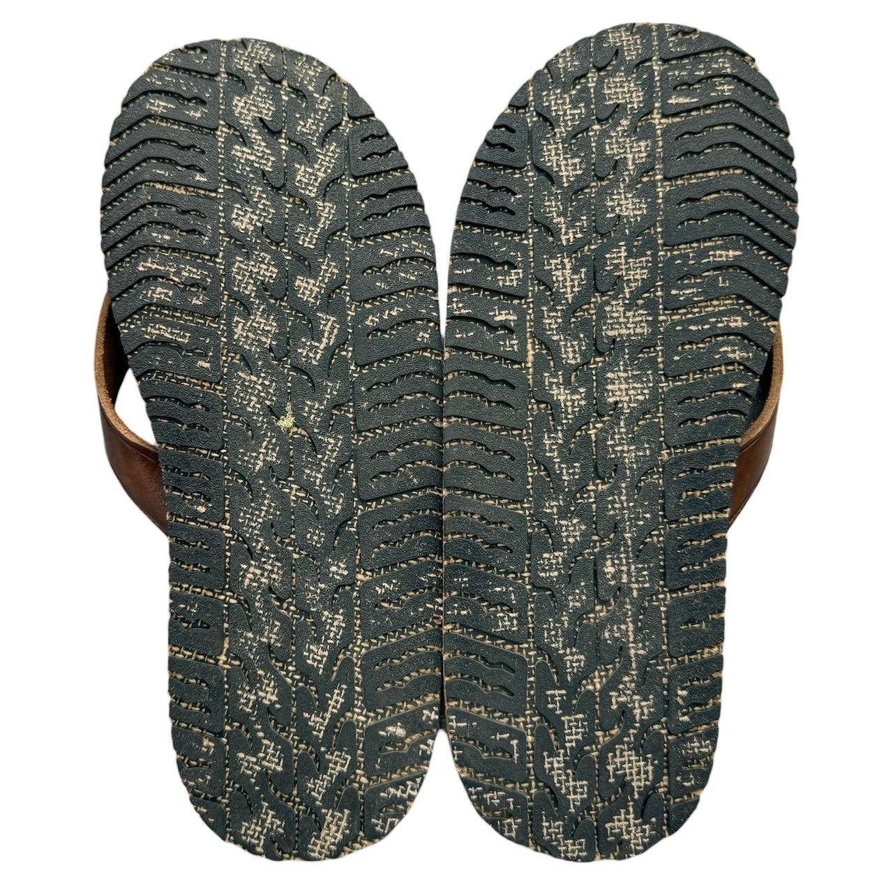 ☆*☆様 RRL レザーサンダル ダブルアールエル 8D ダークブラウン RRL ダブルアールエル LEATHER FLIP FLOP BROWN LEATHER