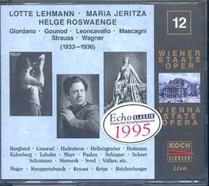 【CD】Vienna St.Opera Live V12