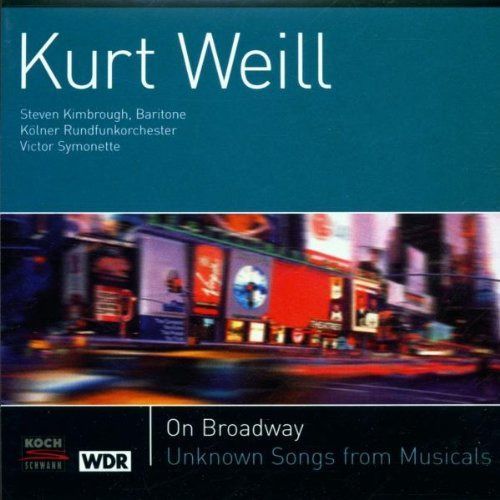 【CD】Kurt Weill on Broadway