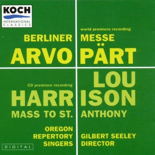 【CD】Part;Berlin Mass/Harbison;Mass