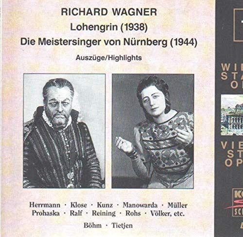 【CD】Wagner:Die Meistersinger von Nuernberg/Lohengrin