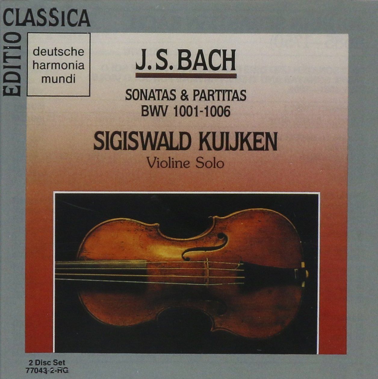 【CD】Partitas & Sonatas BWV 1