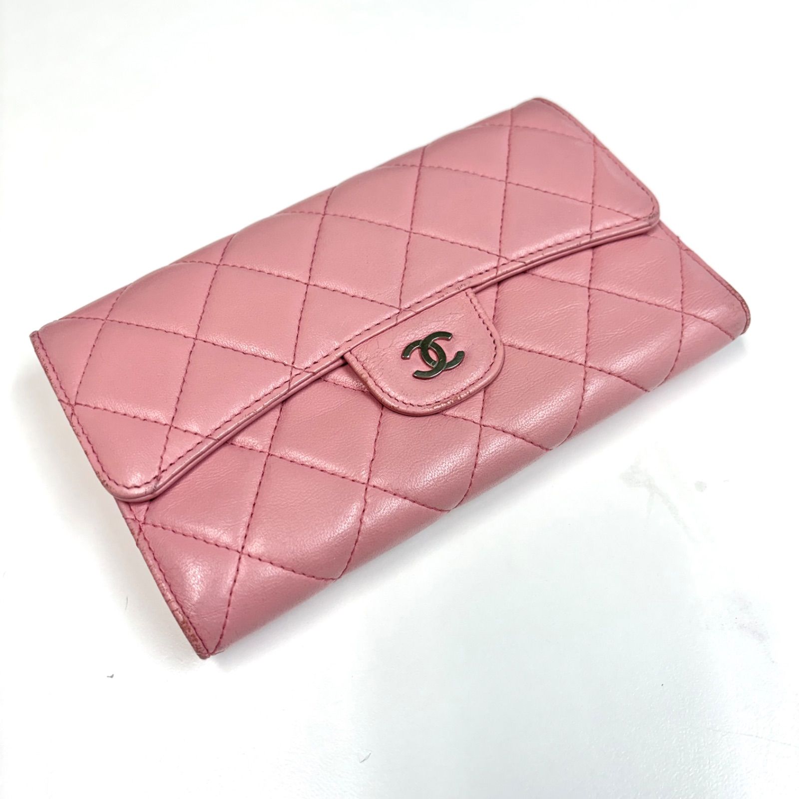 美品⭐️CHANEL シャネル】 マトラッセ ロング フラップ ウォレット