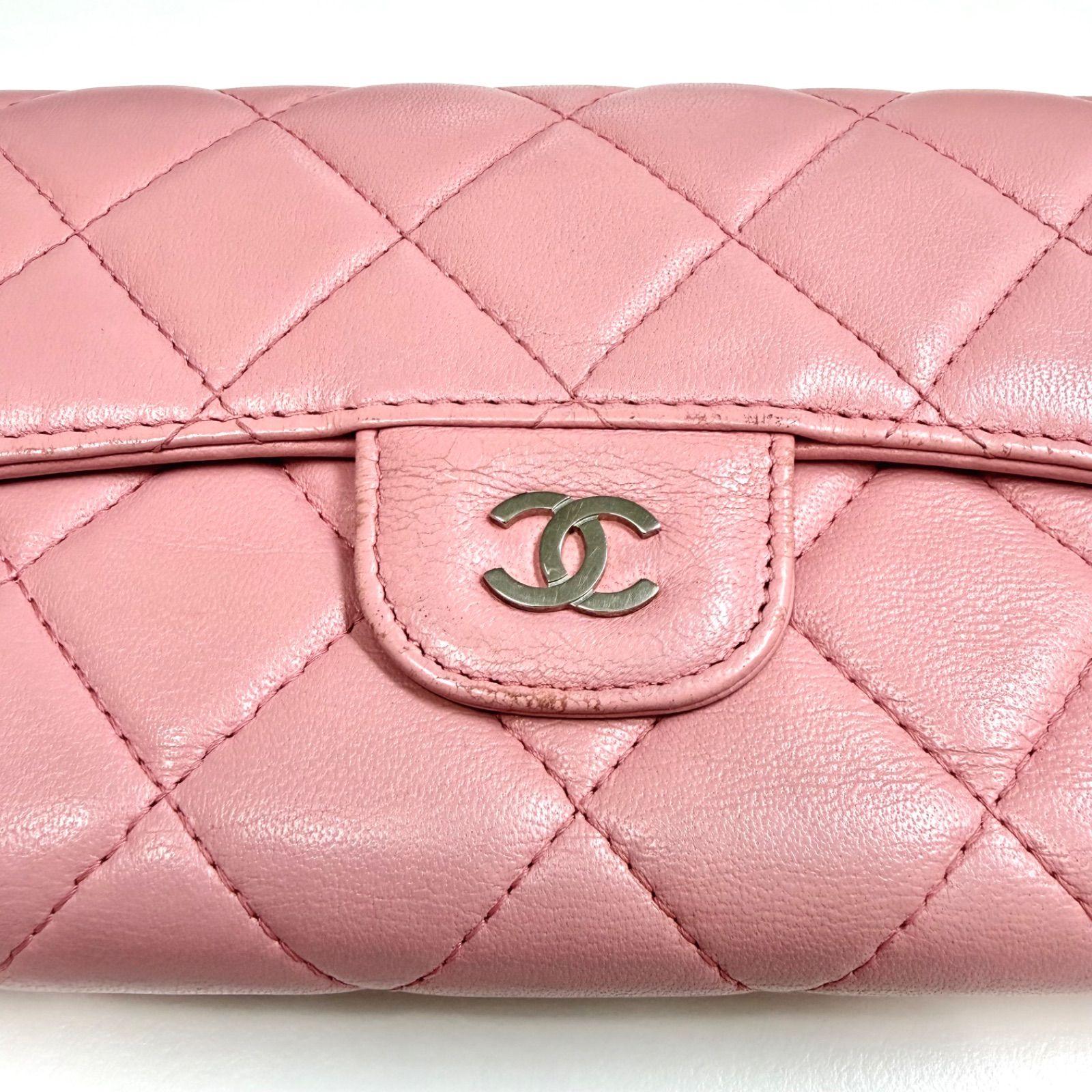 美品⭐️CHANEL シャネル】 マトラッセ ロング フラップ ウォレット 