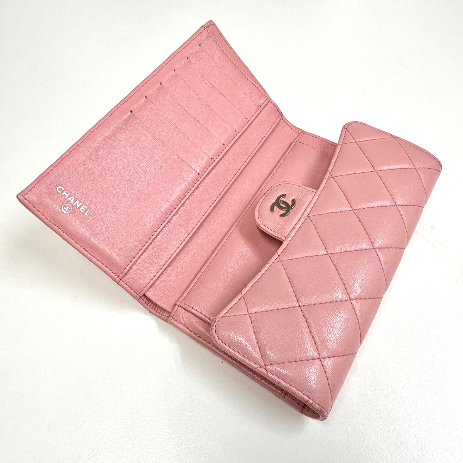美品⭐️CHANEL シャネル】 マトラッセ ロング フラップ ウォレット