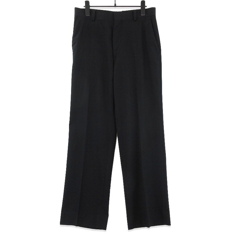 AURALEE オーラリー LIGHT WOOL MAX GABARDINE SLACKS A25SP02MG ライトウール マックスギャバジン スラックス ブラック 黒 3 71015651