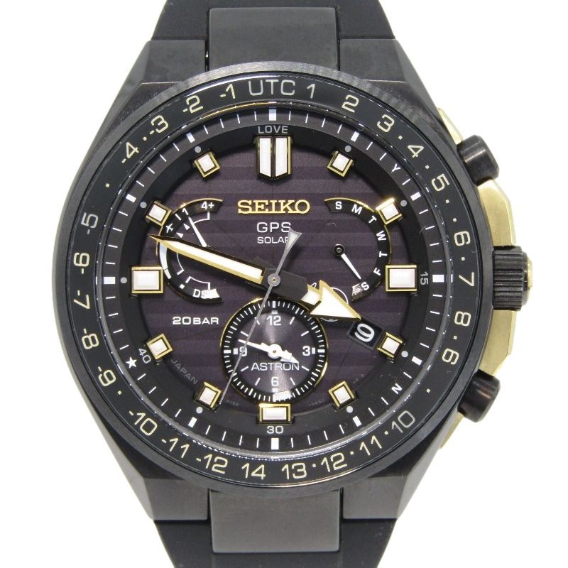SEIKO セイコー アストロン Novak Djokovic 限定 SBXB174 8X53-0BD0-2 本体のみ GPSソーラー ASTRON ブラック 30013356