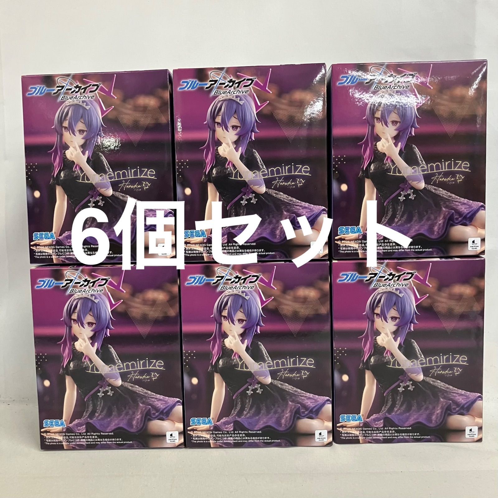 未開封 ブルーアーカイブ Yumemirize ハルカ フィギュア 6個セット 