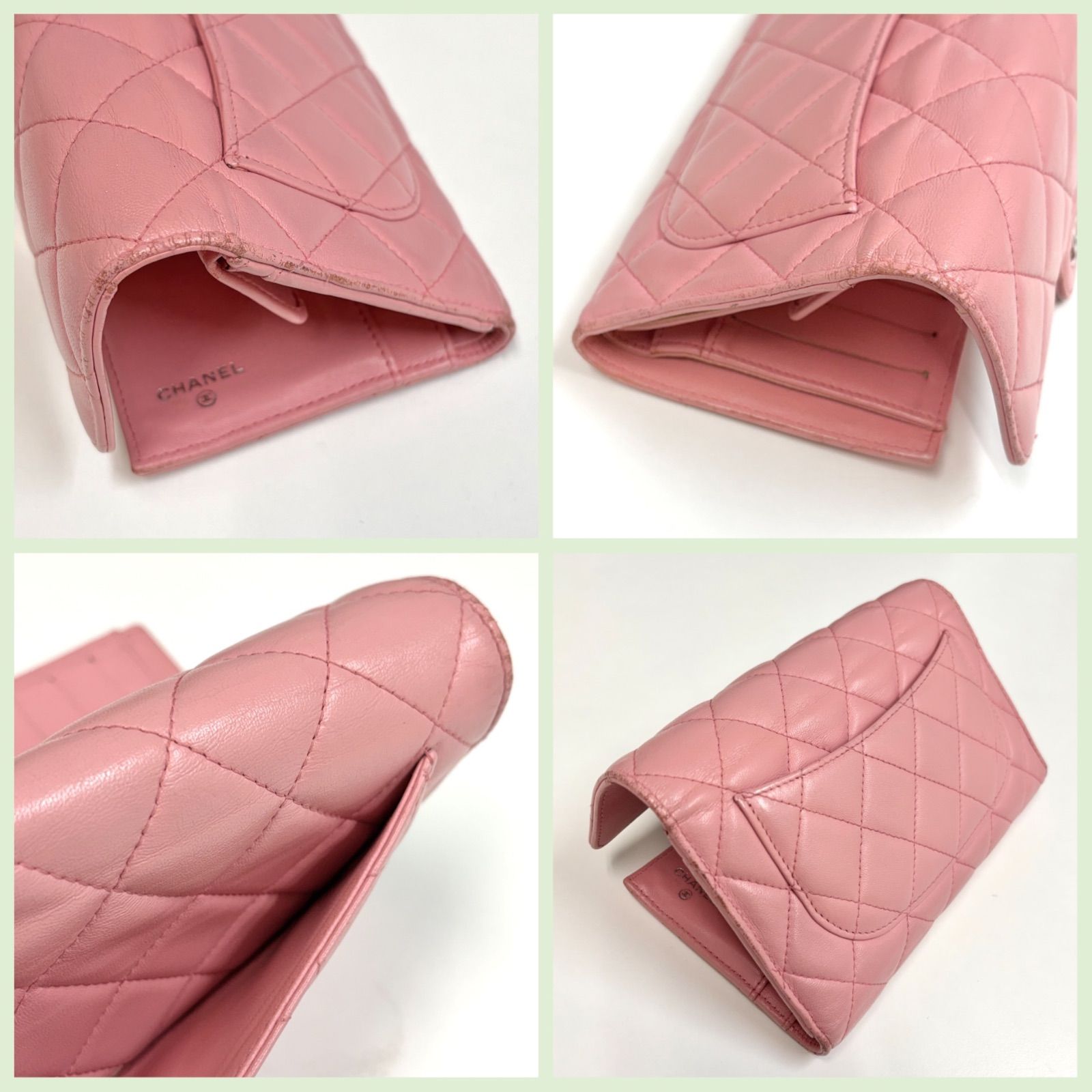美品⭐️CHANEL シャネル】 マトラッセ ロング フラップ ウォレット 