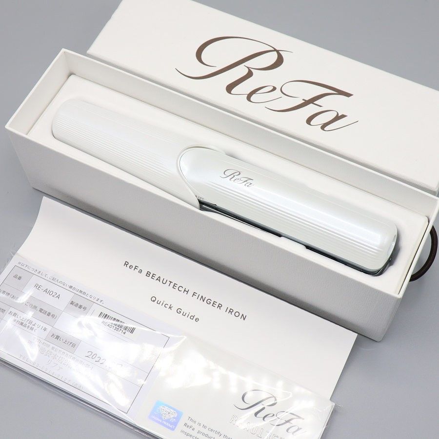 【美品】MTG ReFa BEAUTECH FINGER IRON RE-AI02A リファビューテック フィンガーアイロン 本体