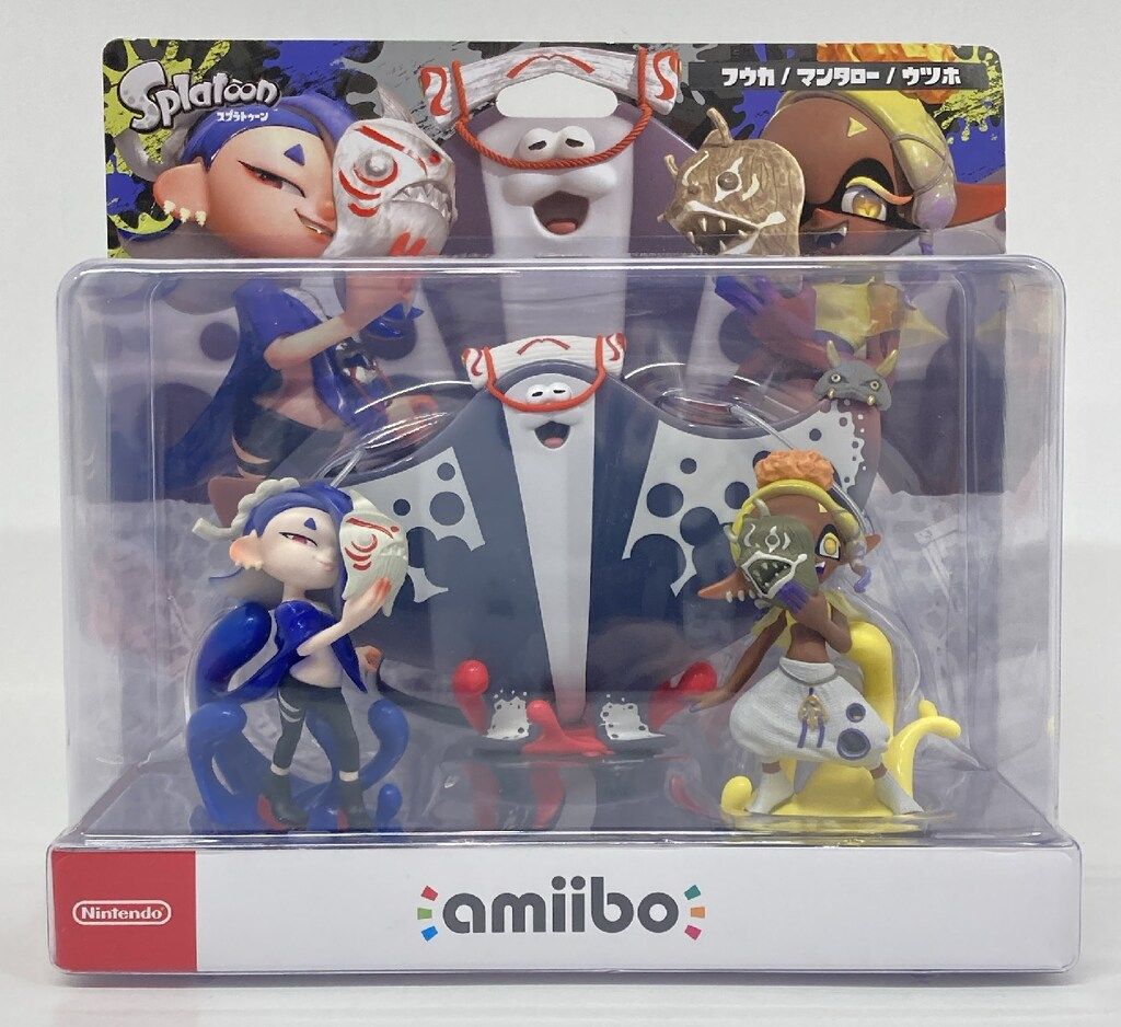 任天堂 amiibo すりみ連合セット フウカ/マンタロー/ウツホ