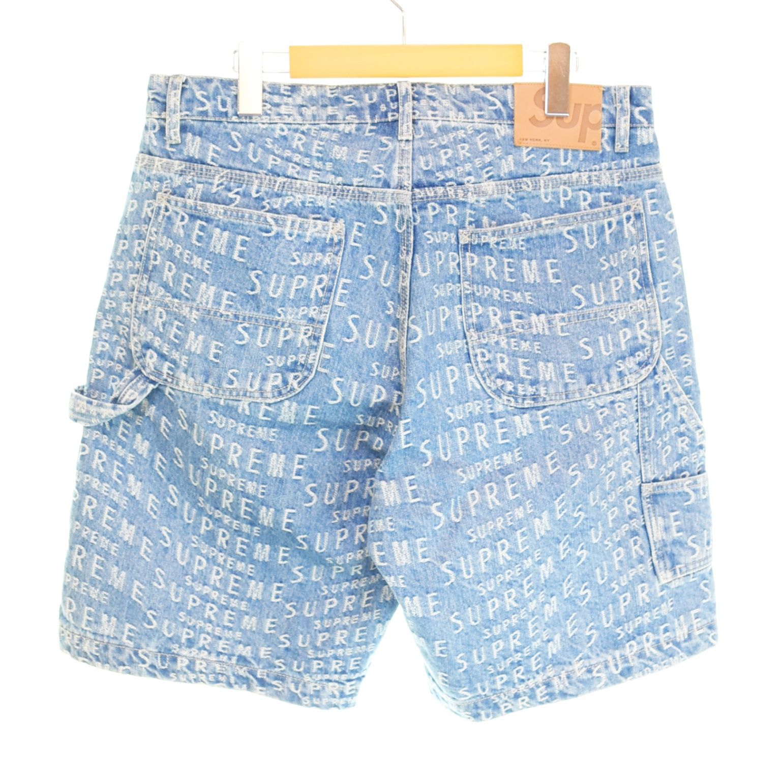 supreme シュプリーム ジャガード ロゴ ハーフパンツ ショートパンツ