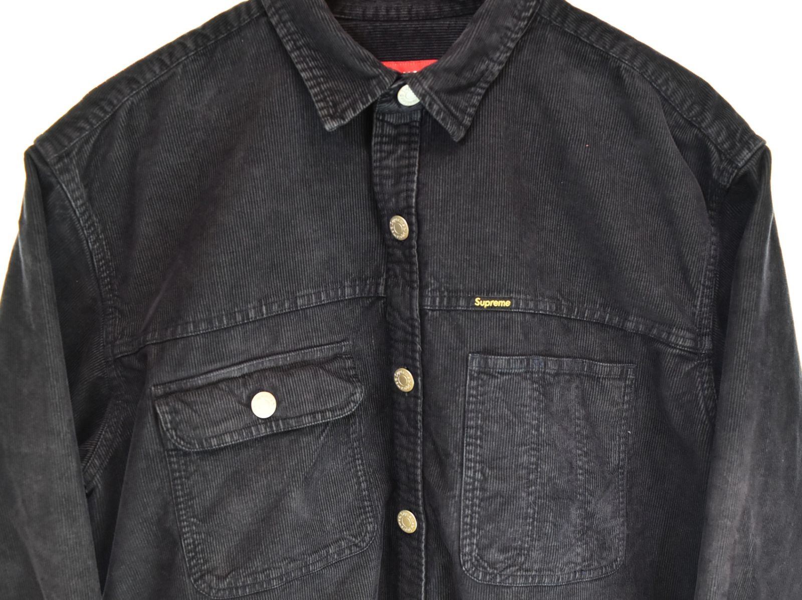 シュプリーム SUPREME 25SS Washed Corduroy Long Sleeve Shirt シュプリーム SUPREME 25SS Washed Corduroy Long Sleeve Shirt