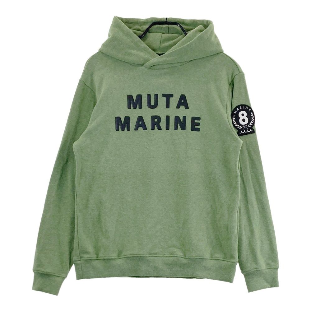サイズ：4 MUTA MARINE ムータマリン ニット パーカー プルオーバー グリーン系 [240101677941] ゴルフウェア メンズ ストスト