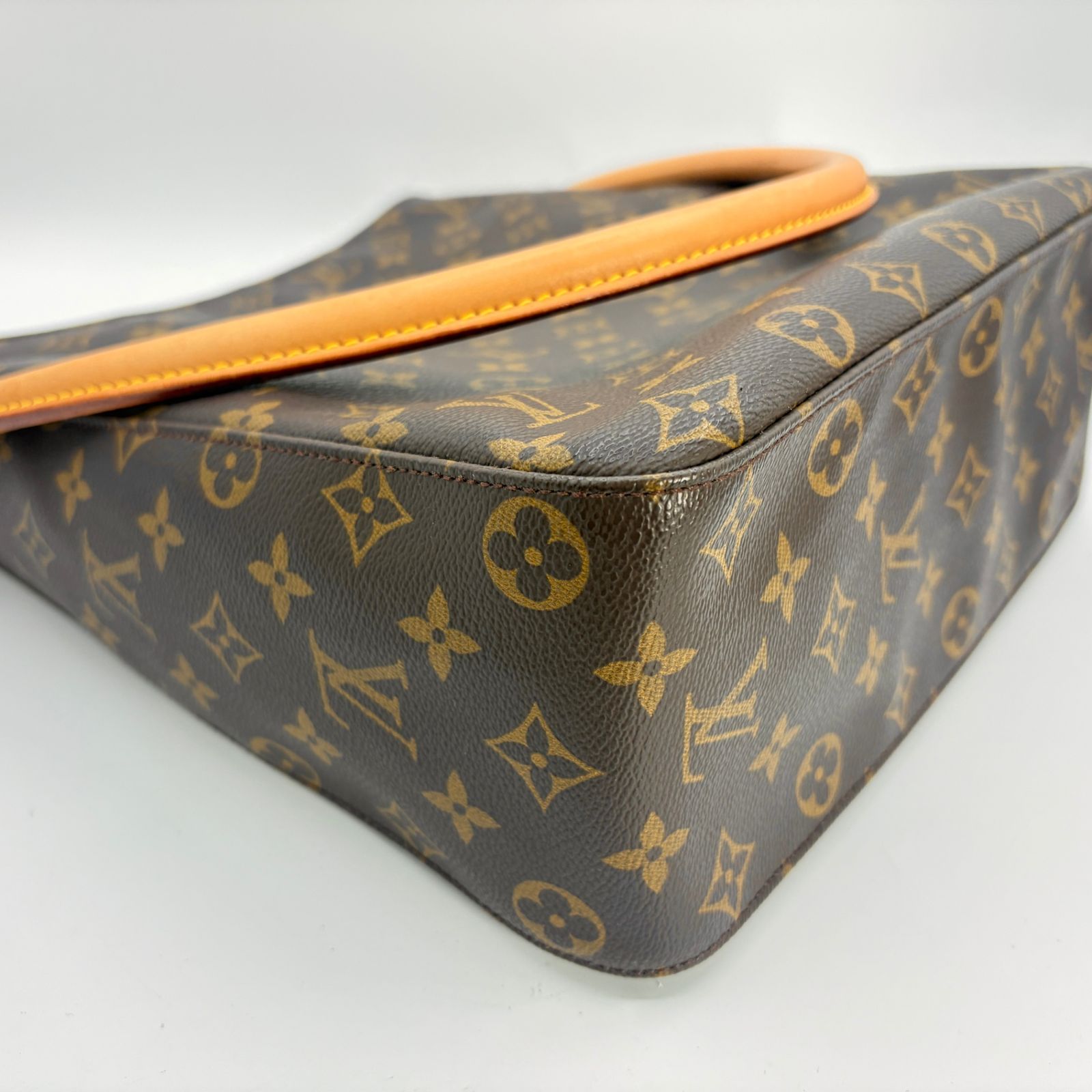 美品】 LOUIS VUITTON モノグラム ルーピングGM M51145 ルイヴィトン 