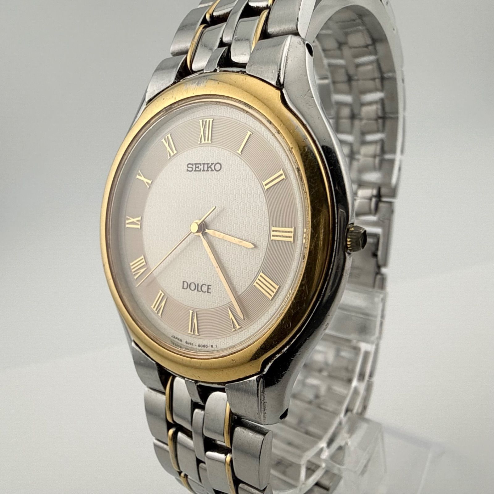 SEIKO 8J41-6030 セイコー DOLCE ドルチェ メンズ 腕時計 クォーツ 