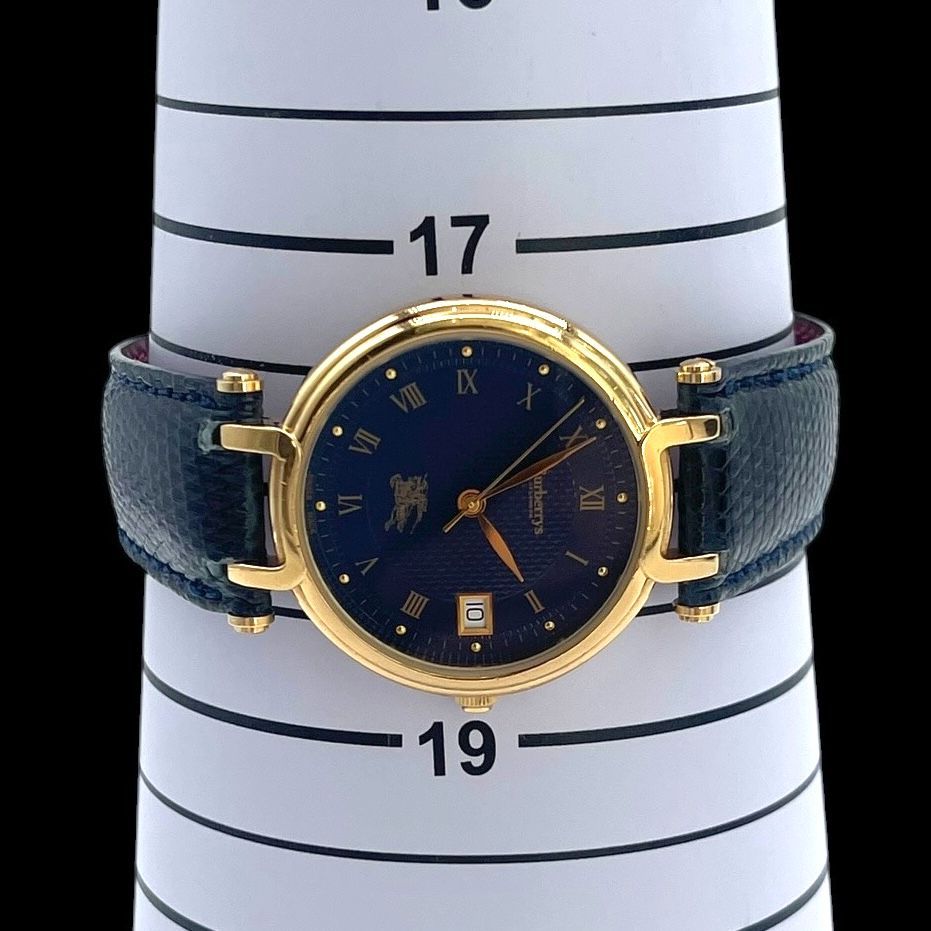 稼働品 BURBERRY バーバリー レディース腕時計 11300G ホースロゴ