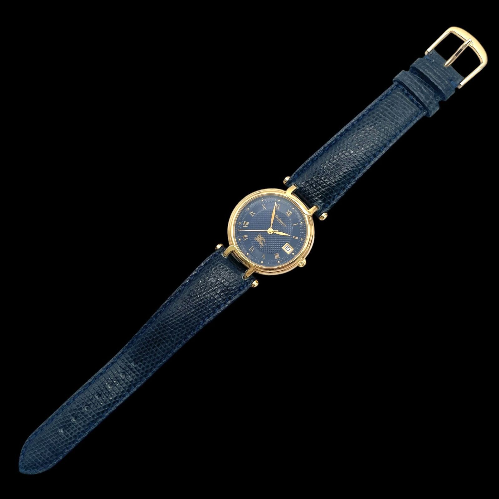 稼働品 BURBERRY バーバリー レディース腕時計 11300G ホースロゴ