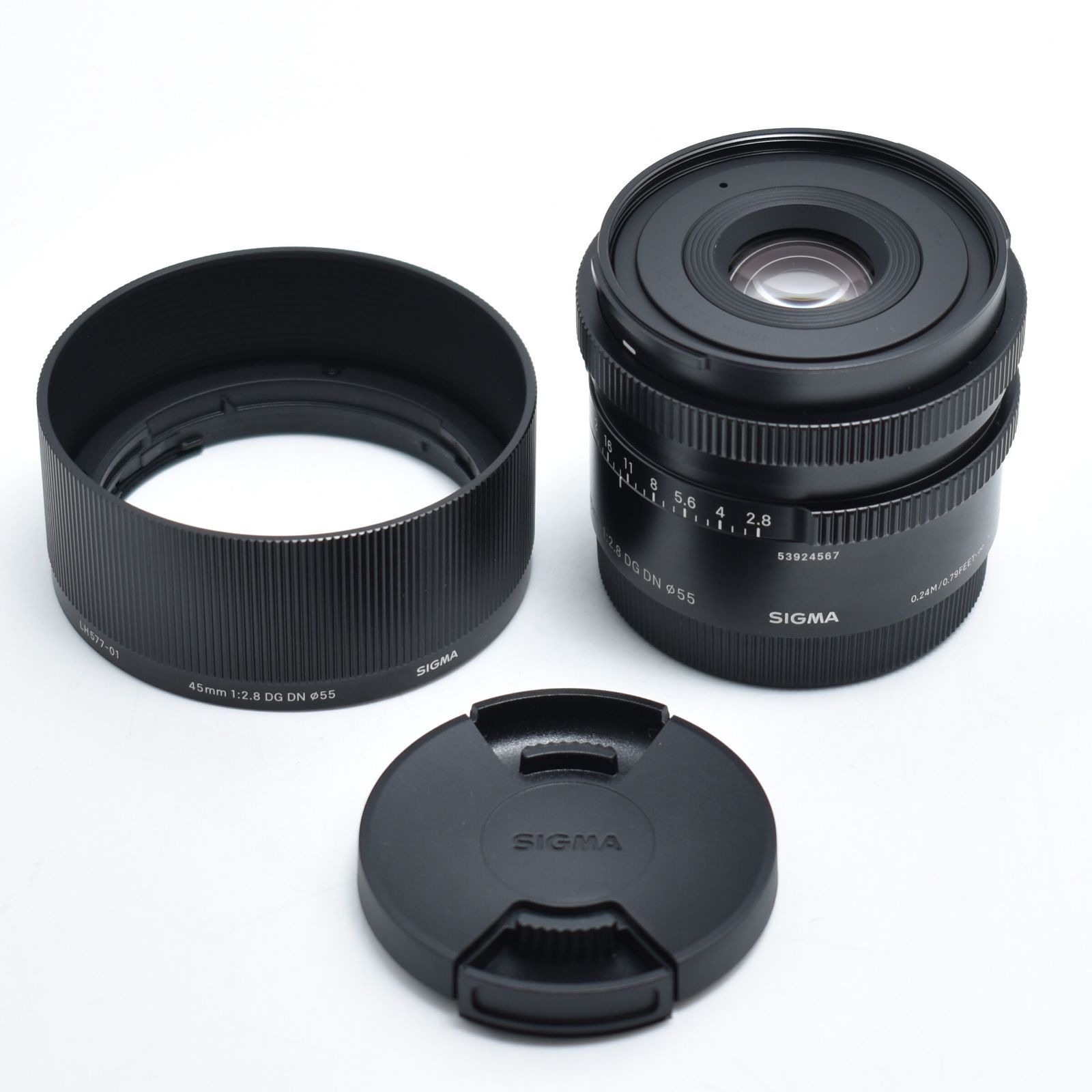 B#12293 SIGMA 45mm F2.8 DG DN | Contemporary C019 | Sony Eマウント | Full-Size/Large-Format ミラーレス専用