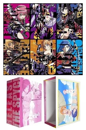 【中古】アニメBlu-ray Disc RELEASE THE SPYCE 初回版 全6巻セット(ゲーマーズ全巻収納BOX付き)