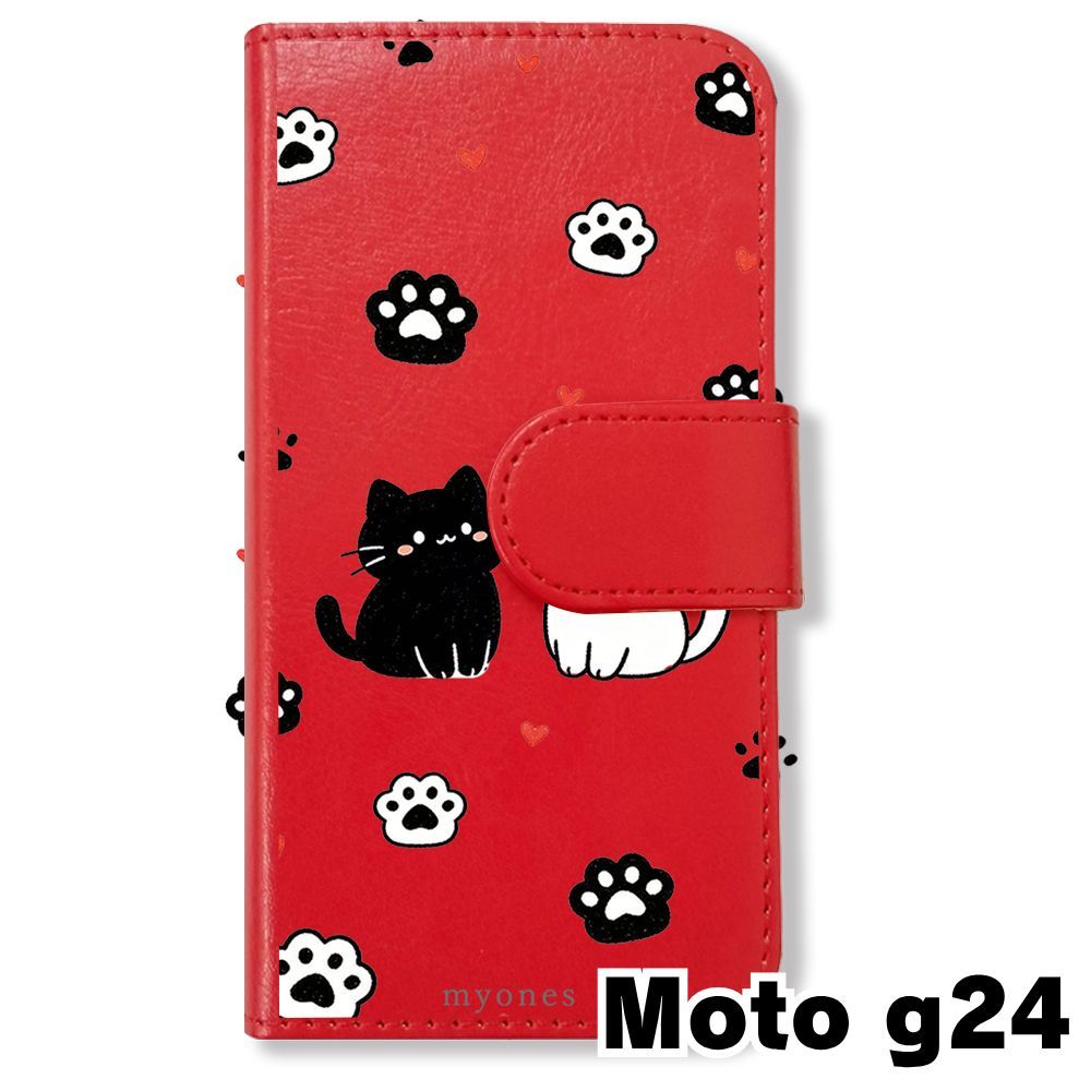 新品未使用】 moto g24 (XT2423-5) Motorola 手帳型スマホ ケース