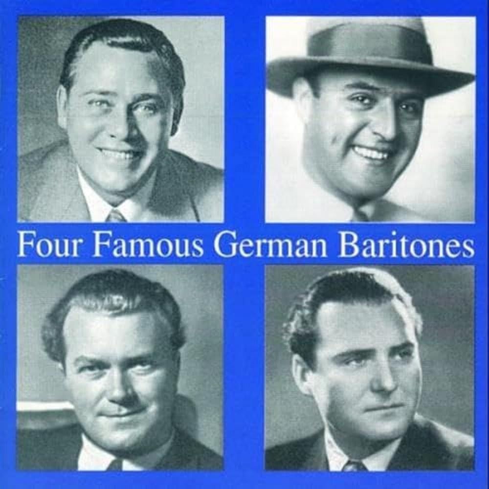 【CD】4 Famous German Baritones